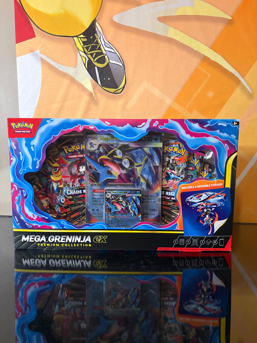 Pokémon TCG: Mega Greninja ex Premium Collection.