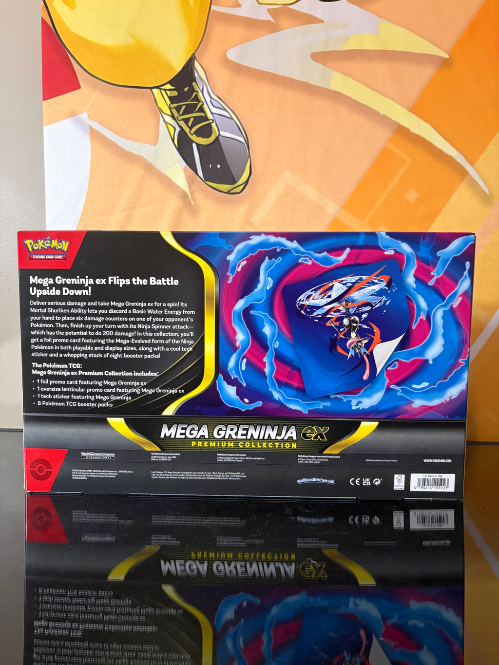 Pokémon TCG: Mega Greninja ex Premium Collection.