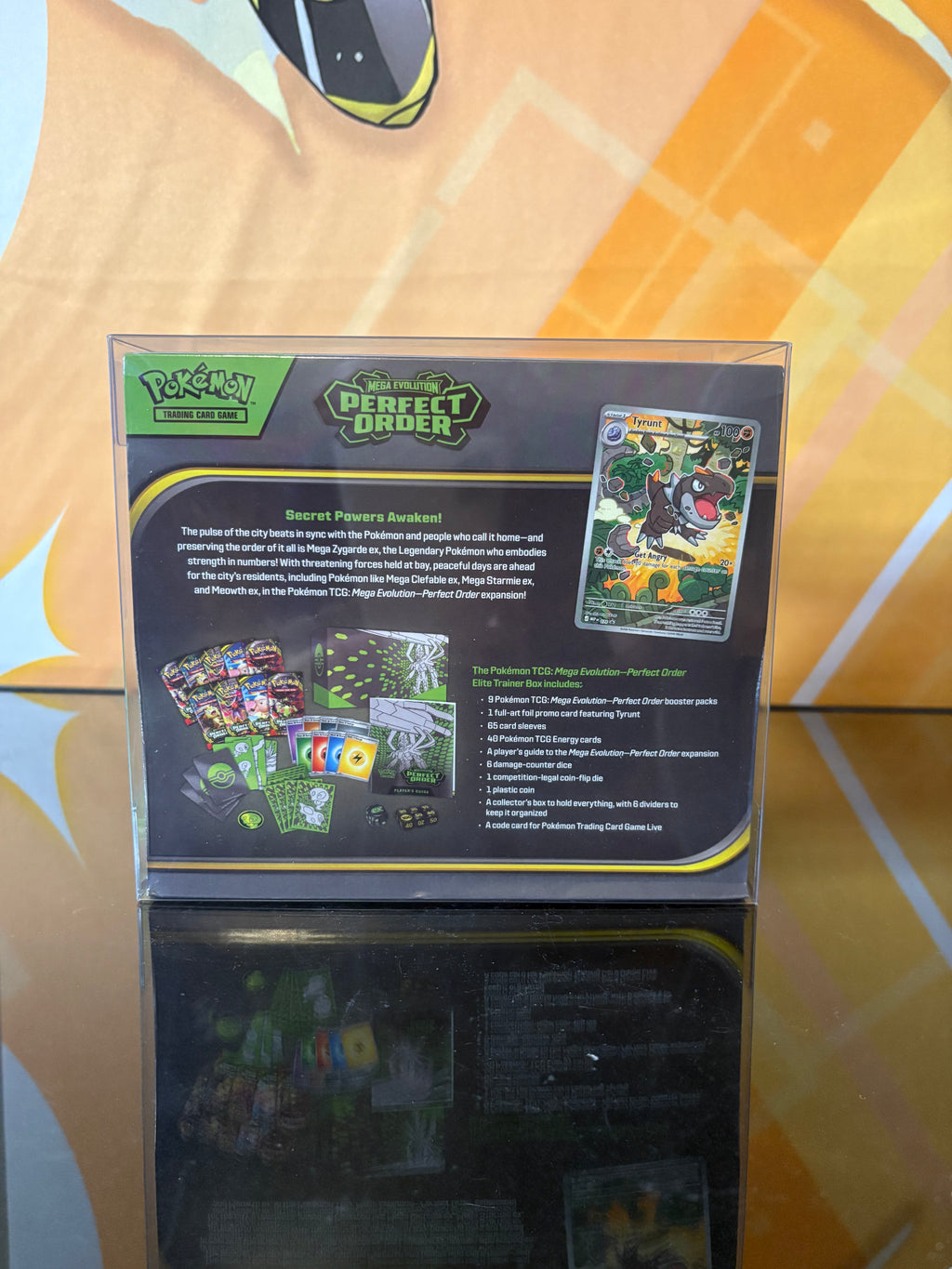 Pokémon TCG: Mega Evolution—Perfect Order Elite Trainer Box (ETB) – Factory Sealed
