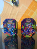 Pokémon TCG Mega Charizard X ex Tin – Foil Promo + 4 Booster Packs – Sealed