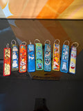 Pokémon Character Wristlet Keychain – 4” Heavy-Duty Strap – Assorted Designs