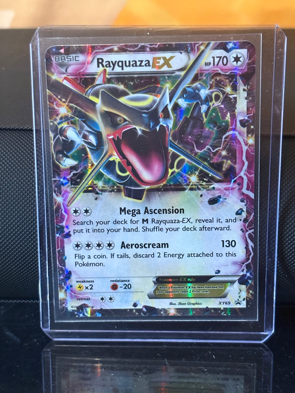 Rayquaza EX XY69 Holo – 2015 Pokémon XY Black Star Promo – Rayquaza