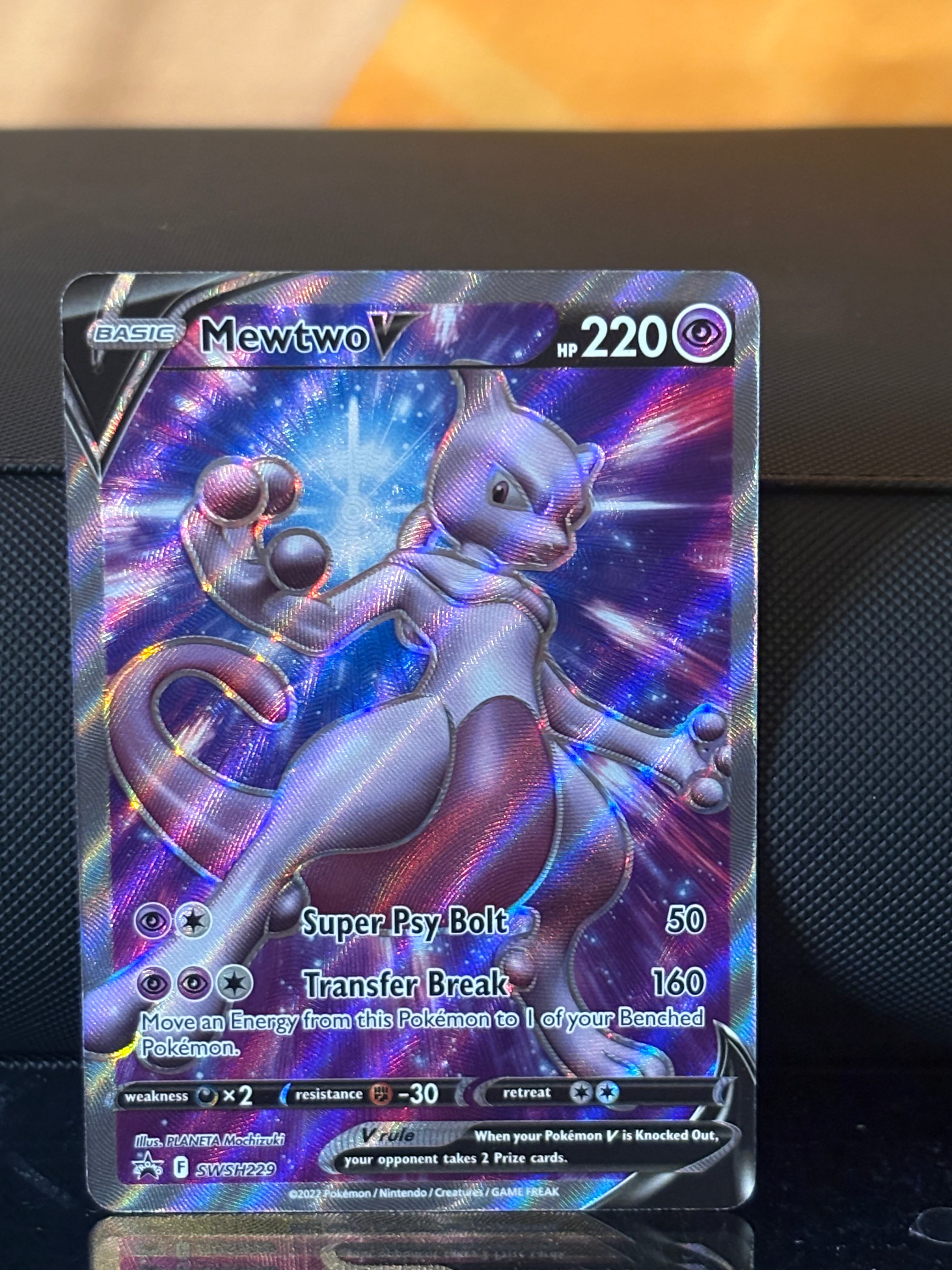 Mewtwo V 072/078 Alternate Full Art – 2022 Pokémon GO – Ultra Rare