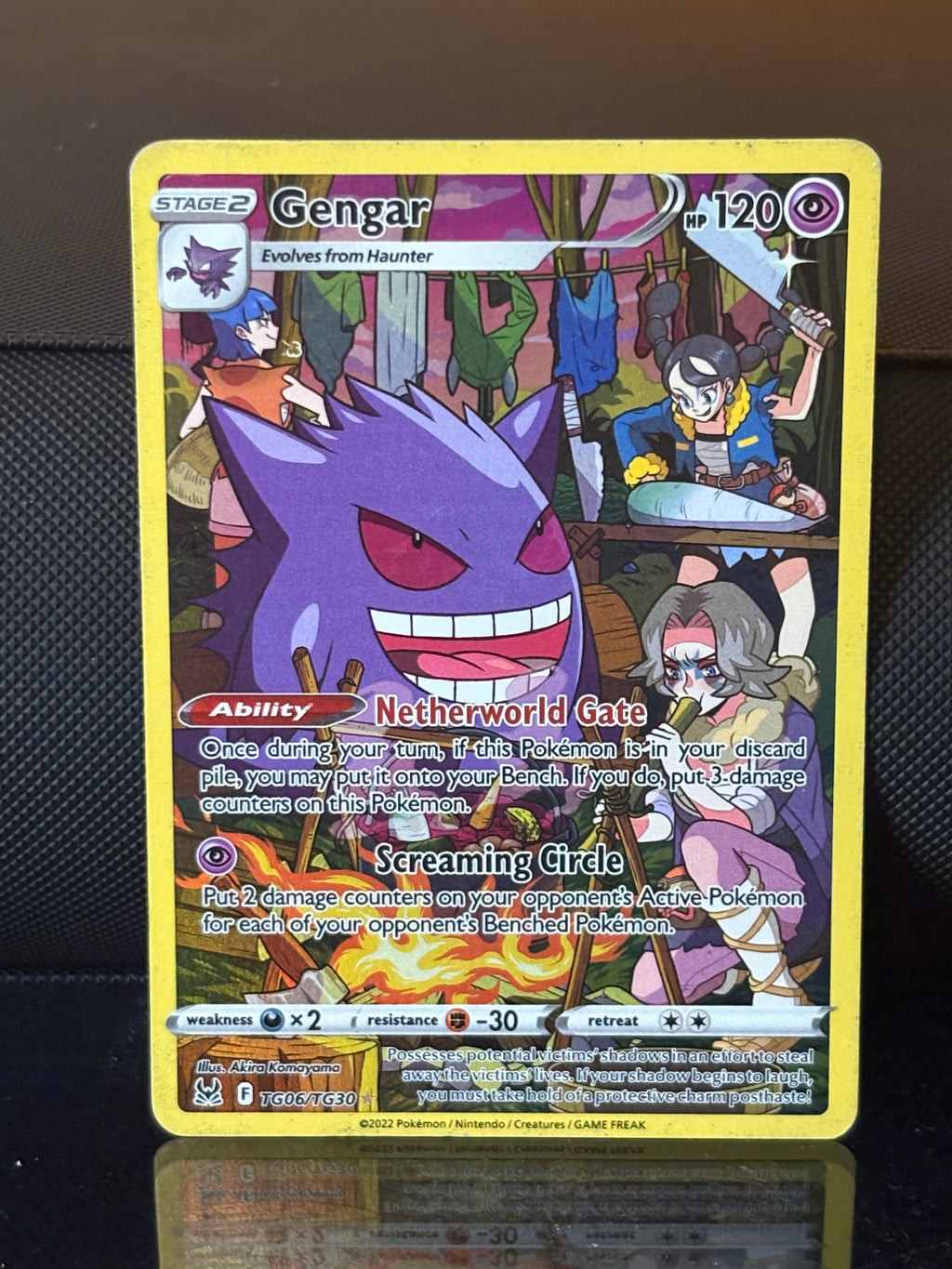 Gengar TG06/TG30 Full Art Holo – Pokémon Lost Origin Trainer Gallery 2022